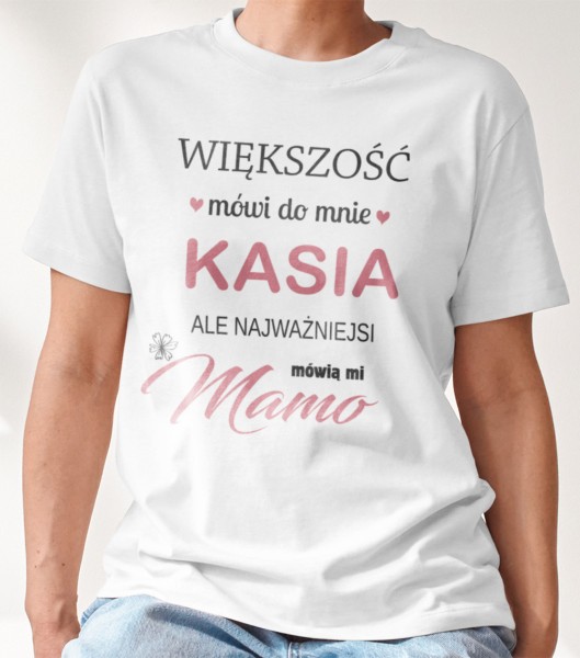 Koszulka Na Dzień Mamy Z Imieniem