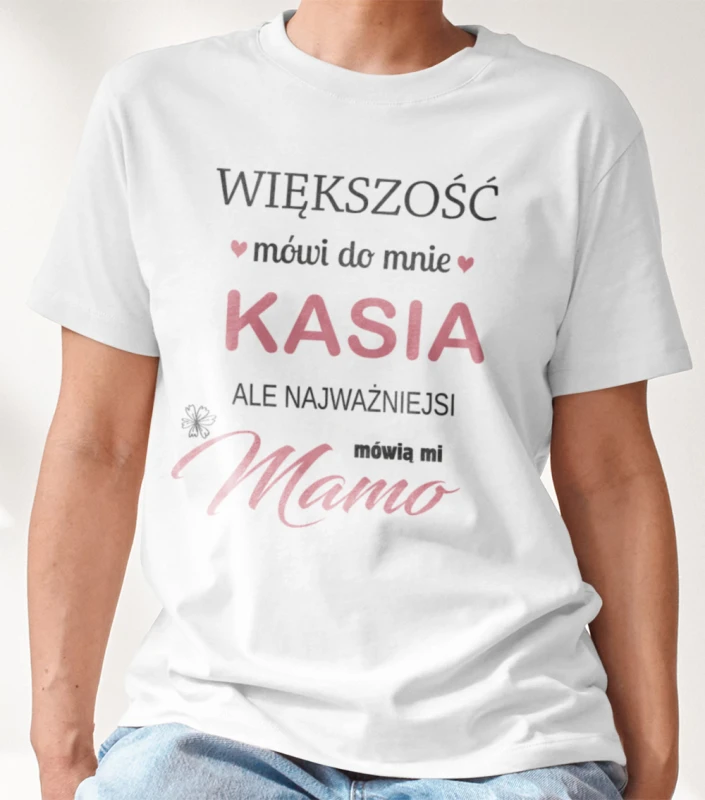 Koszulka Na Dzień Mamy Z Imieniem