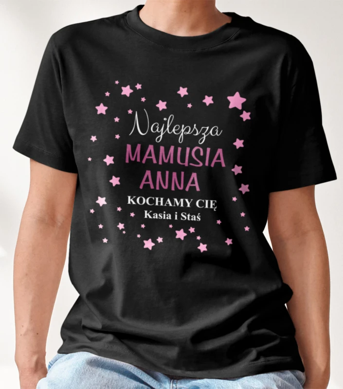 Koszulka Na Dzień Mamy z Imionami