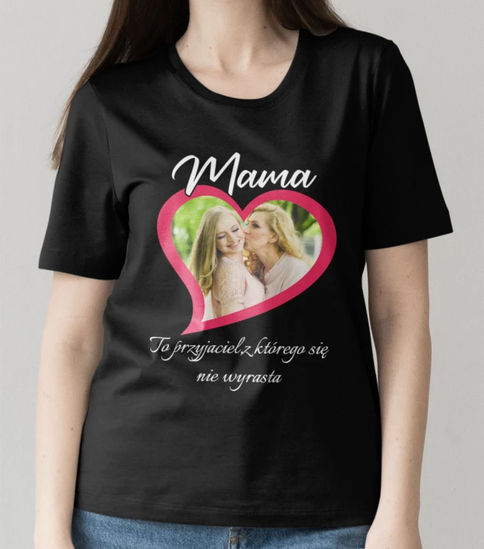 Koszulka Na Dzień Mamy Ze Zdjęciem