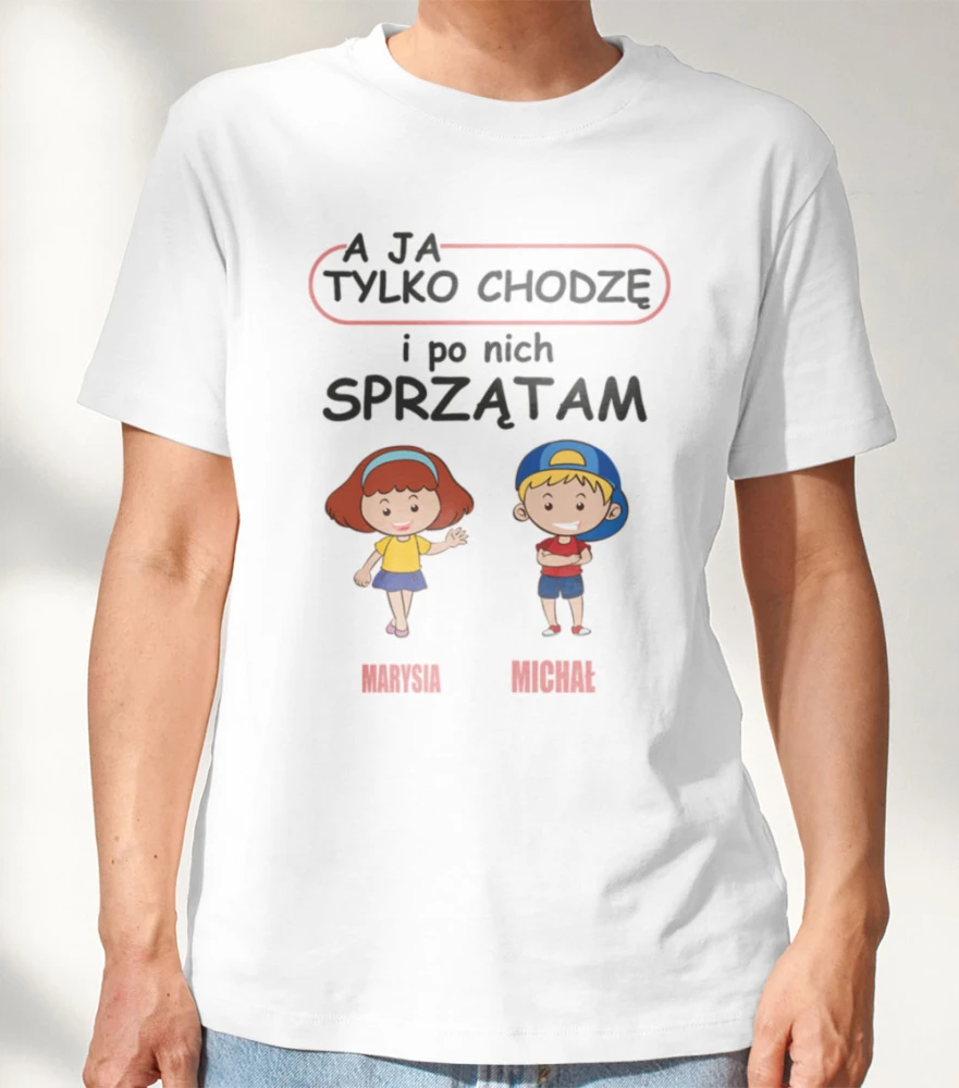 Koszulka Na Dzień Mamy Z Imionami