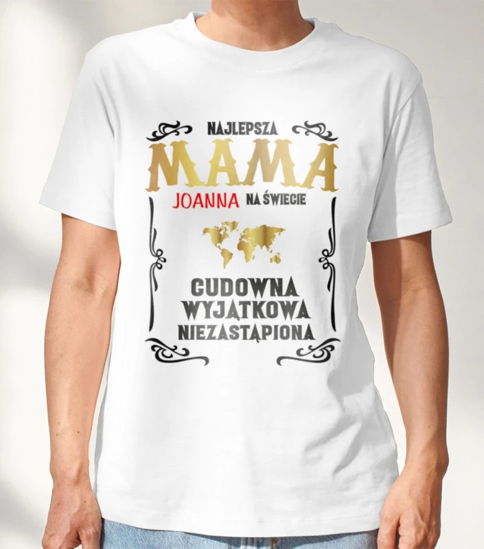 Koszulka Na Dzień Mamy Z Imieniem