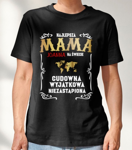 Koszulka Na Dzień Mamy Z Imieniem