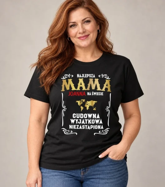Koszulka Najlepsza Mama Na Świecie – miniatura 1000 × 1134
