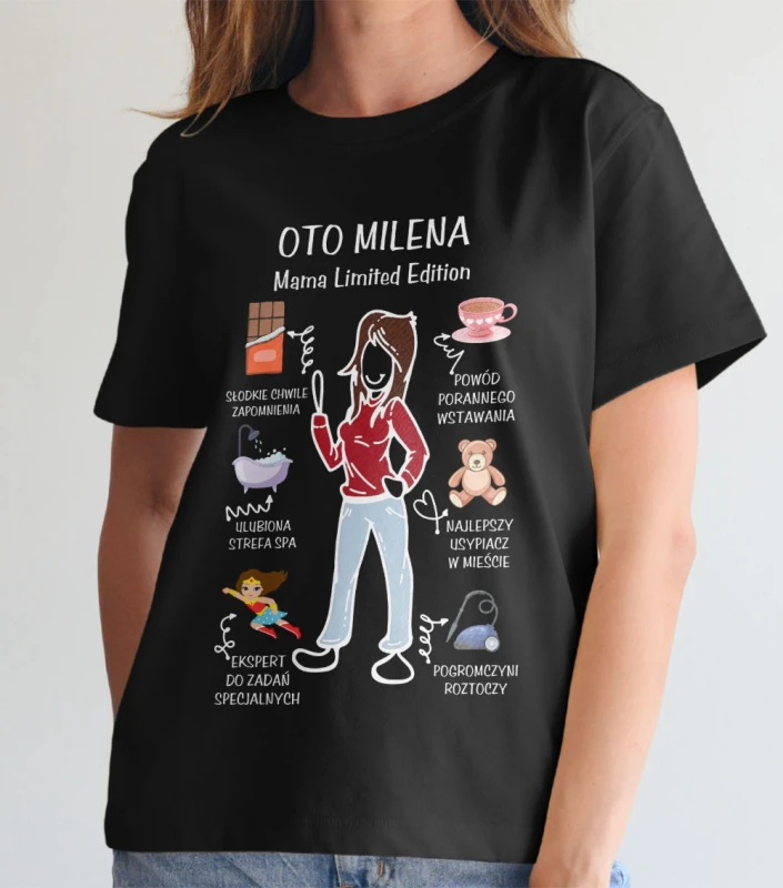 Koszulka Na Dzień Mamy Z Imieniem