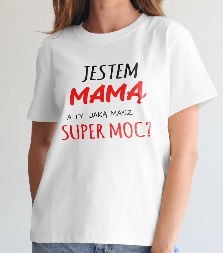 Koszulka Damska Na Dzień Mamy