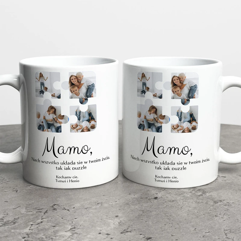 Kubek Na Dzień Mamy Ze Zdjęciami I Imieniem