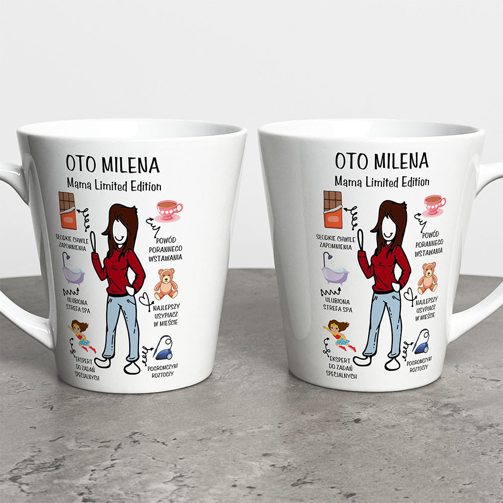 Kubek Latte Na Dzień Mamy Z Imieniem