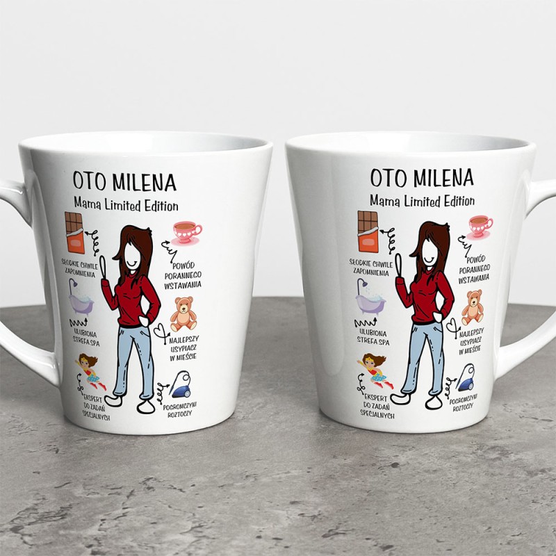 Kubek Latte Na Dzień Mamy Z Imieniem