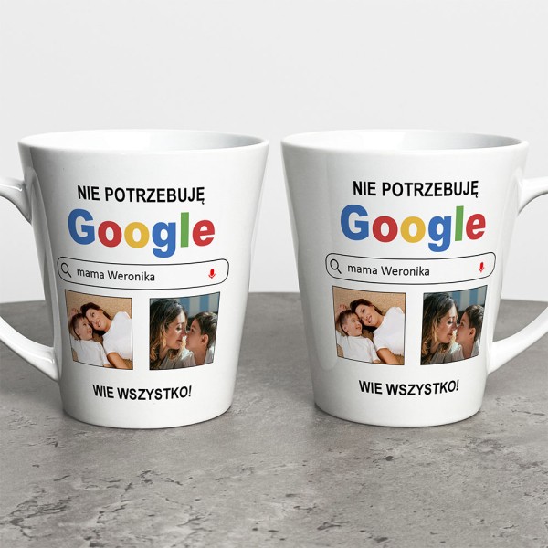 Kubek Latte Na Dzień Mamy Ze Zdjęciami I Imieniem
