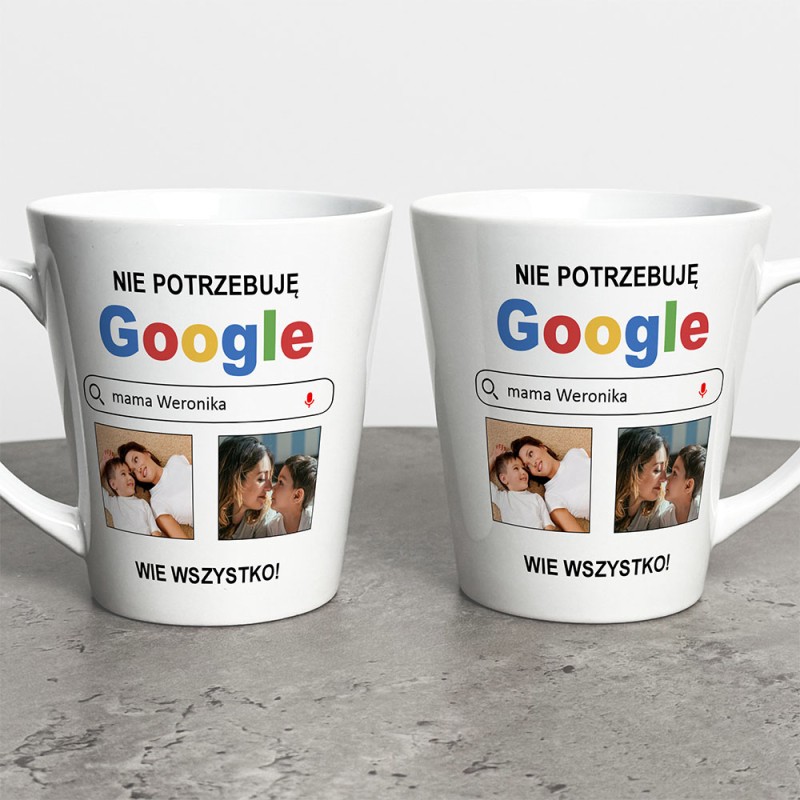 Kubek Latte Na Dzień Mamy Ze Zdjęciami I Imieniem