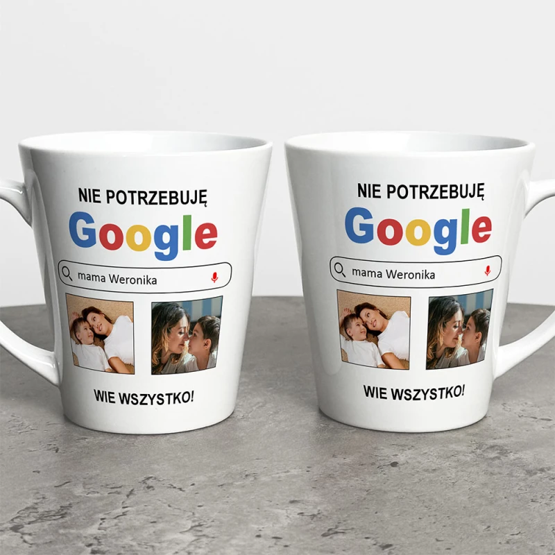 Kubek Latte Na Dzień Mamy Ze Zdjęciami I Imieniem