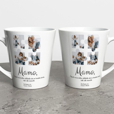 Kubek Latte Na Dzień Mamy Puzzle