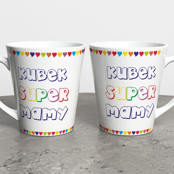 Kubek Latte Prezent Super Mamy