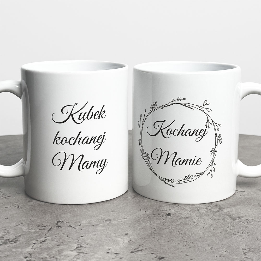 Kubek Prezent Dla Kochanej Mamy