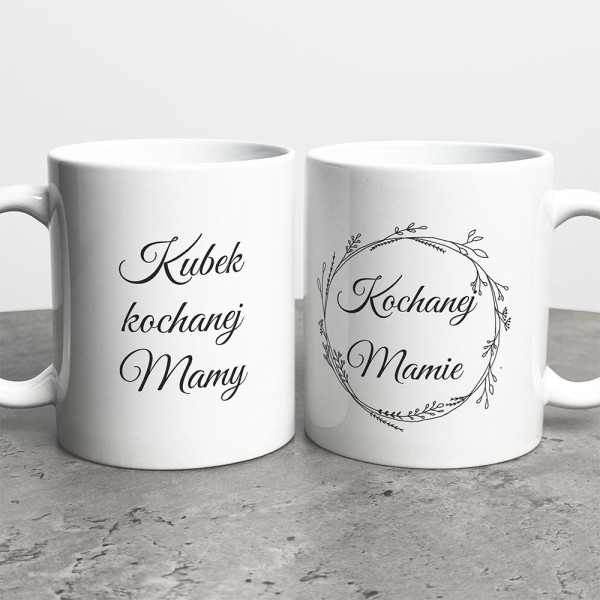 Kubek Prezent Dla Kochanej Mamy