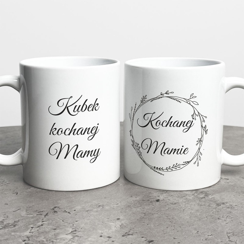 Kubek Prezent Dla Kochanej Mamy