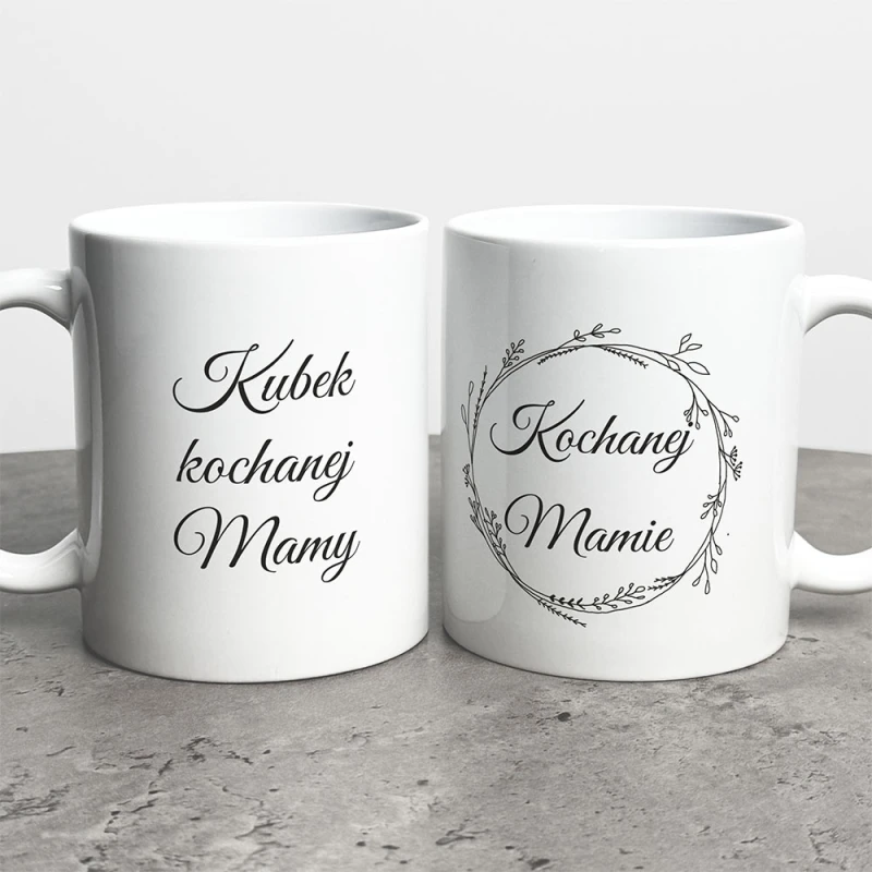 Kubek Prezent Dla Kochanej Mamy
