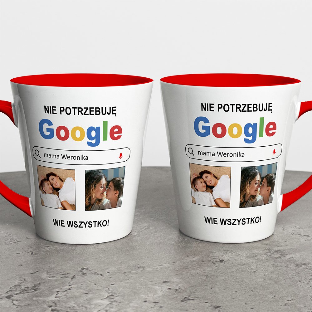 Kubek Latte Mama Wie Wszystko