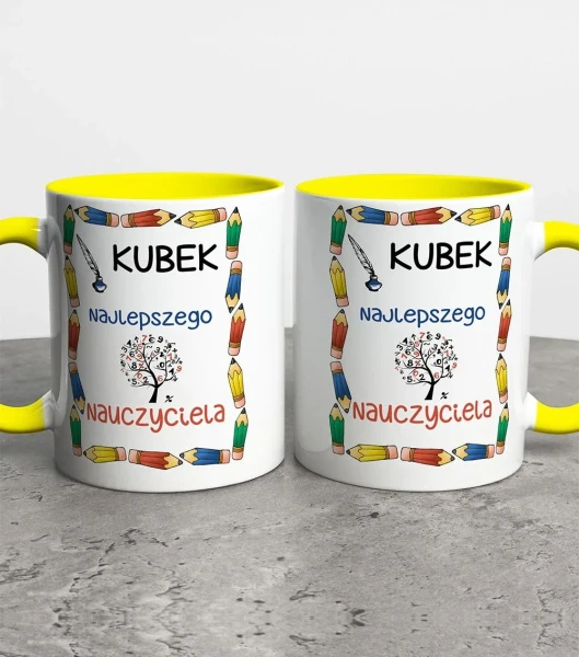 Kubek Prezent Dla Najlepszego Nauczyciela – miniatura 1000 × 1134