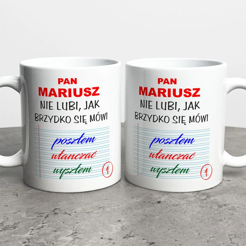 Kubek Dla Nauczyciela Brzydko Się Mówi