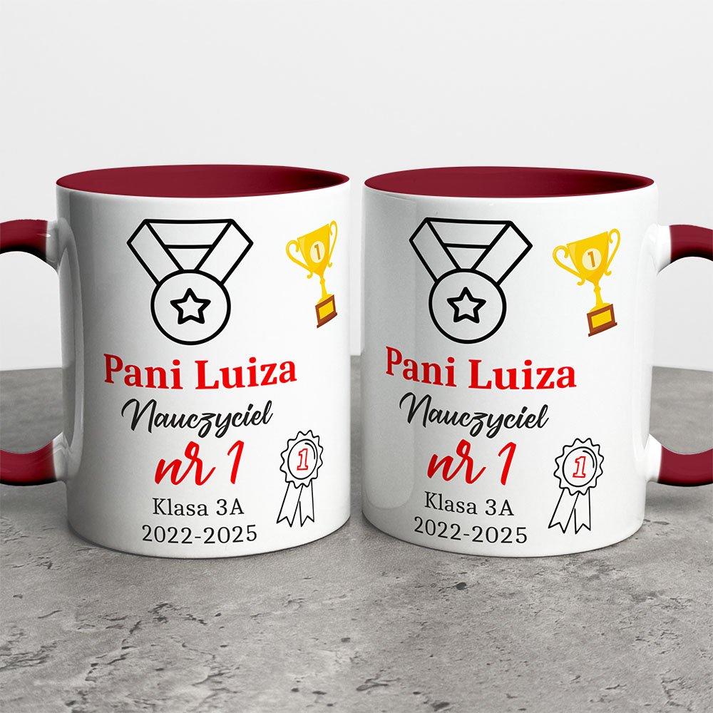 Kubek Prezent Dla Nauczyciela Pani nr 1