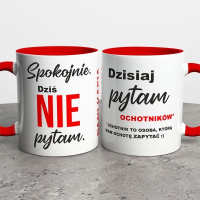 Kubek Dla Nauczyciela Dziś Nie Pytam