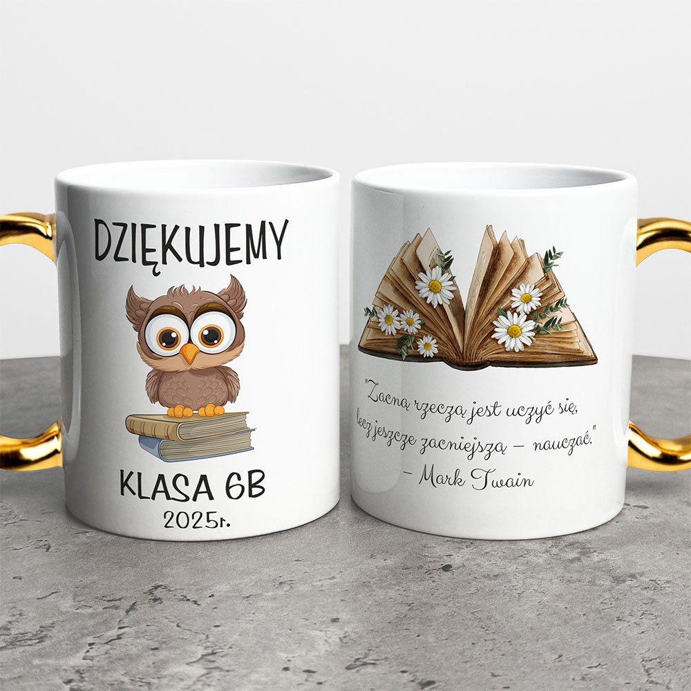 Kubek Prezent Dla Nauczyciela Dziękujemy