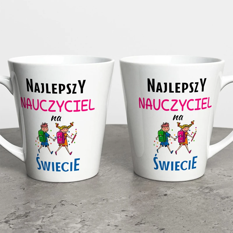 Kubek Latte Najlepszy Nauczyciel Na Świecie