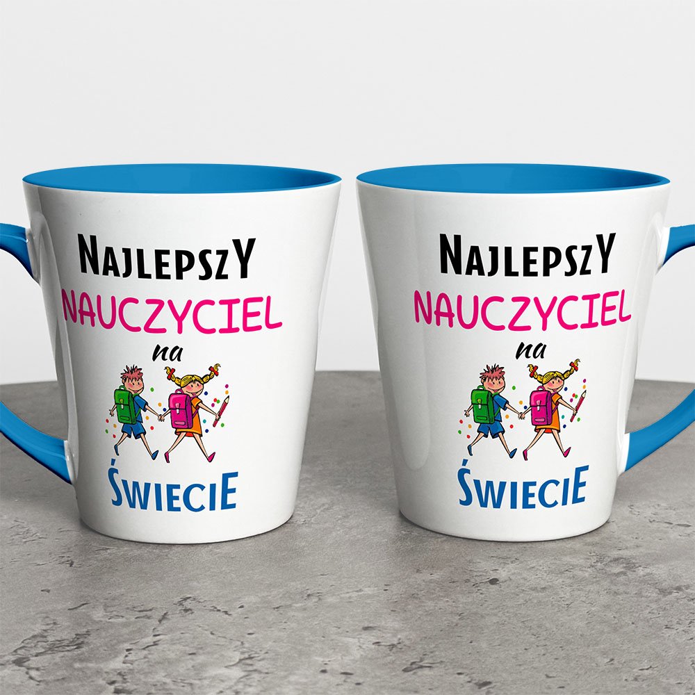 Kubek Latte Najlepszy Nauczyciel Na Świecie