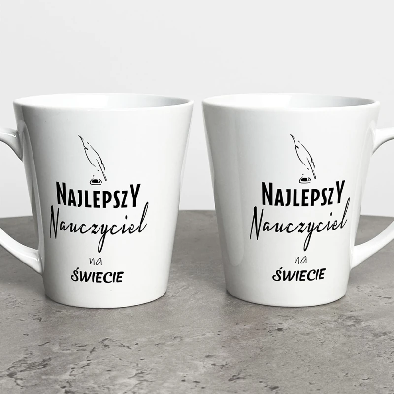 Kubek Latte Najlepszy Nauczyciel Na Świecie