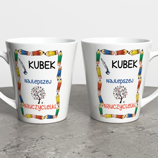 Kubek Latte Prezent Dla Najlepszej Nauczycielki
