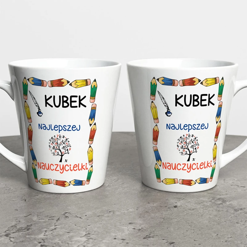 Kubek Latte Prezent Dla Najlepszej Nauczycielki