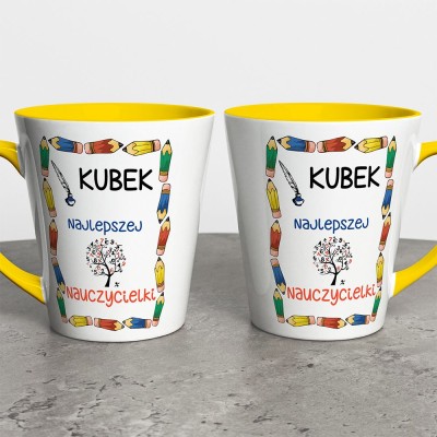 Kubek Latte Prezent Dla Najlepszej Nauczycielki