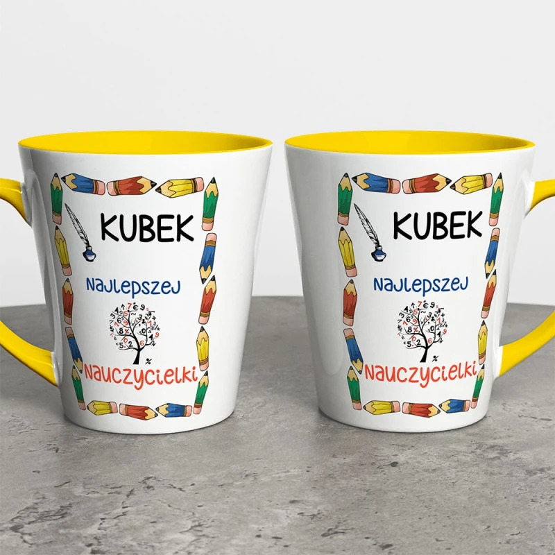 Kubek Latte Prezent Dla Najlepszej Nauczycielki