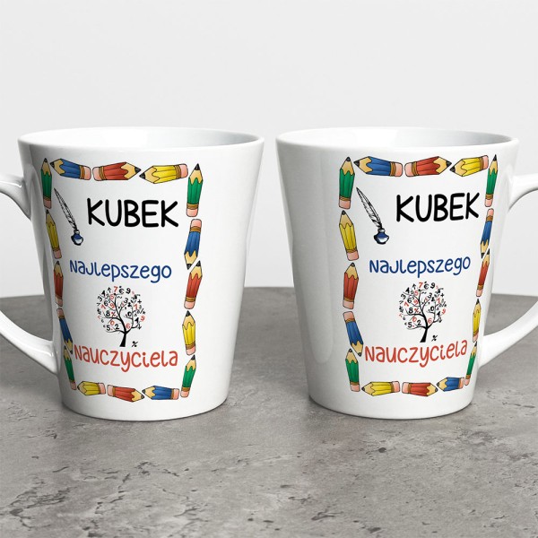 Kubek Latte Prezent Dla Najlepszego Nauczyciela