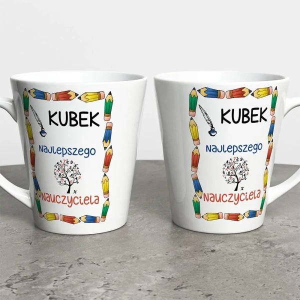 Kubek Latte Prezent Dla Najlepszego Nauczyciela