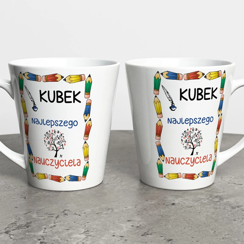 Kubek Latte Prezent Dla Najlepszego Nauczyciela