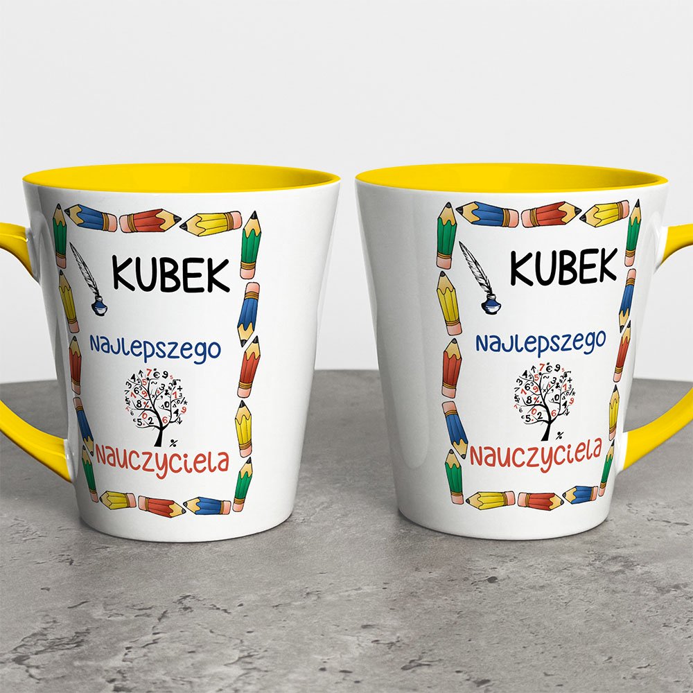 Kubek Latte Prezent Dla Najlepszego Nauczyciela