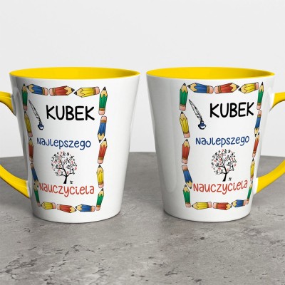 Kubek Latte Prezent Dla Najlepszego Nauczyciela