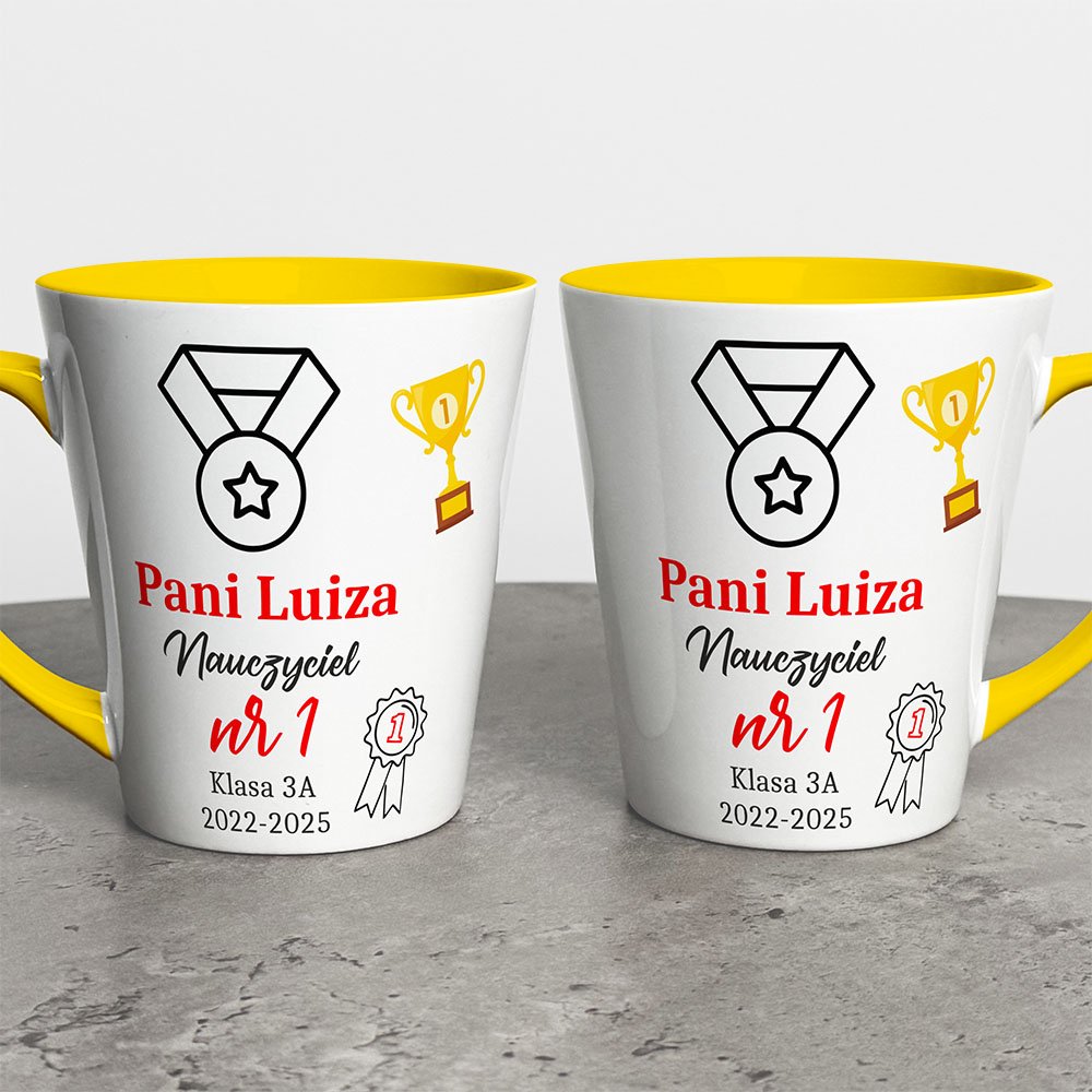 Kubek Latte Prezent Dla Nauczyciela Pani nr 1