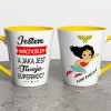 Kubek Latte Jestem Nauczycielem