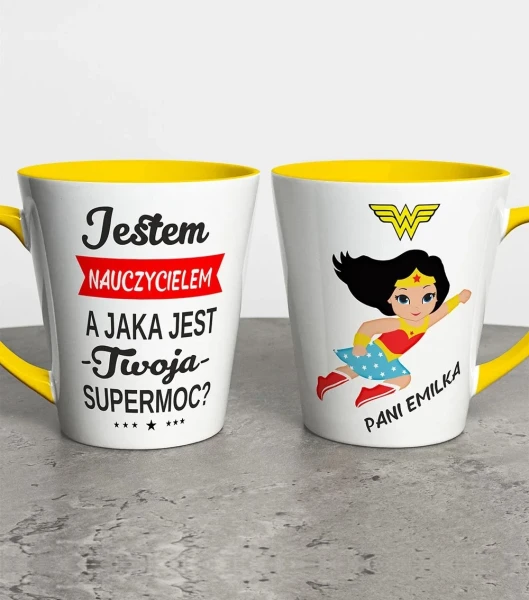 Kubek Latte Jestem Nauczycielem – miniatura 1000 × 1134