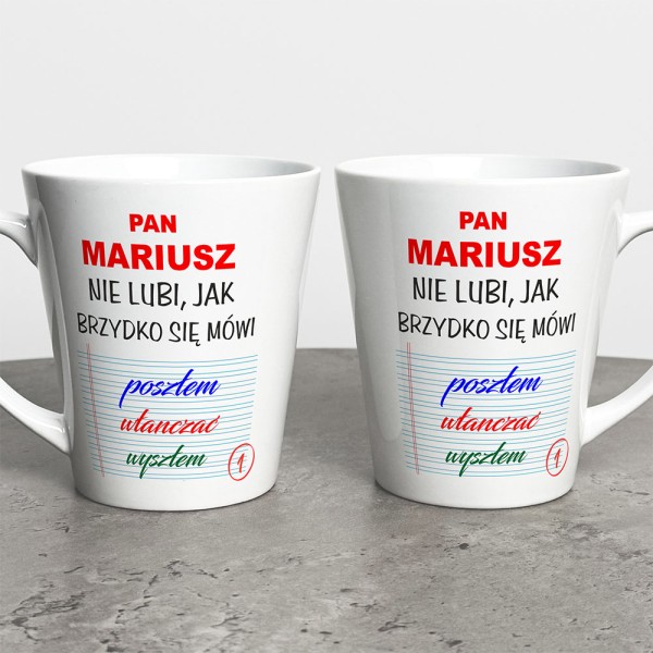Kubek Latte Dla Nauczyciela Brzydko Się Mówi