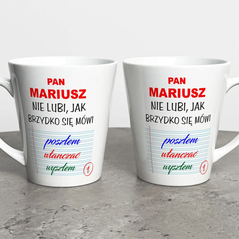 Kubek Latte Dla Nauczyciela Brzydko Się Mówi