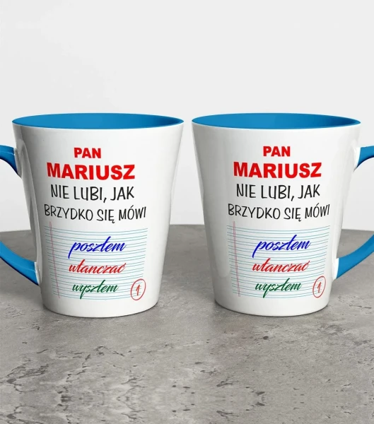 Kubek Latte Dla Nauczyciela Brzydko Się Mówi – miniatura 1000 × 1134