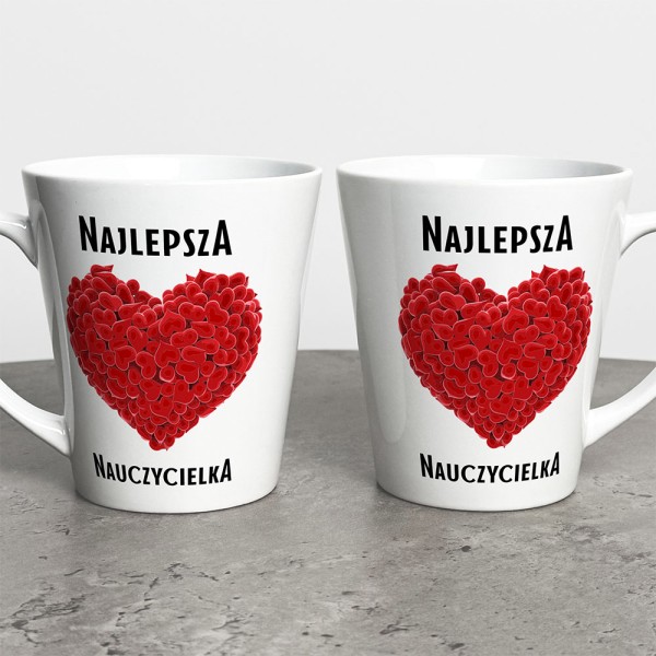 Kubek Latte Prezent Dla Nauczyciela Najlepsza Nauczycielka