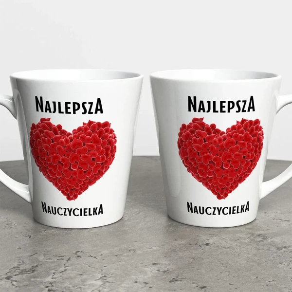 Kubek Latte Prezent Dla Nauczyciela Najlepsza Nauczycielka
