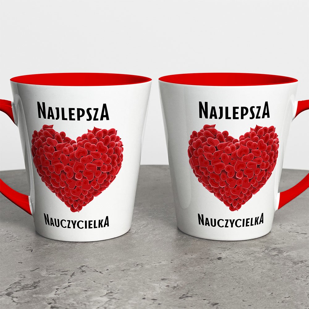 Kubek Latte Prezent Dla Nauczyciela Najlepsza Nauczycielka