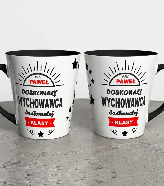 Kubek Latte Dla Nauczyciela Doskonały Wychowawca – miniatura 1000 × 1134